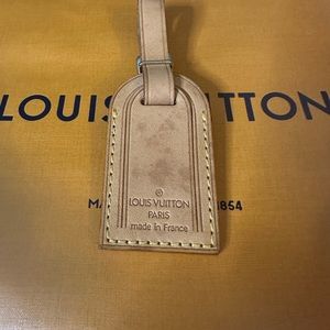Louis Vuitton luggage tag